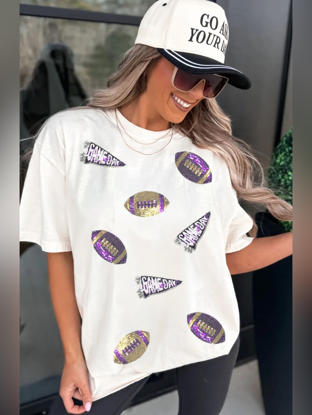 Game Day Sequin Tee
